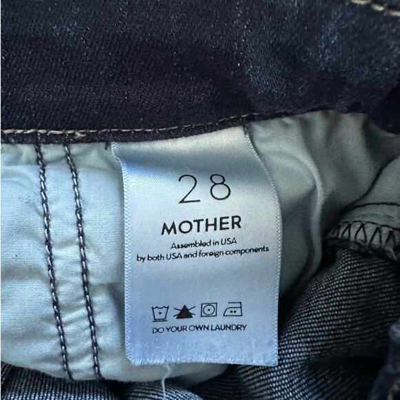 Mother The Swooner Weekender Flared Overalls Size 28 - Picture 11 of 12